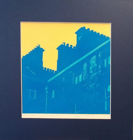 1. Edinburgh Chimneys in Blue