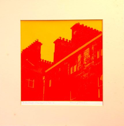 2. Edinburgh Chimneys (Orange)