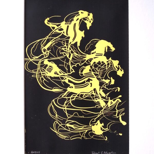 Horses (Black and Yellow)
