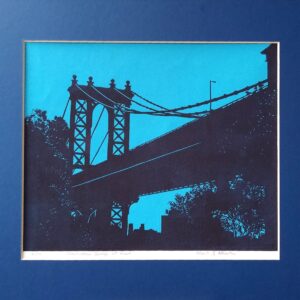 Manhattan Bridge at Dusk