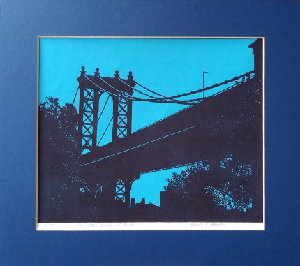 Manhattan Bridge at Dusk