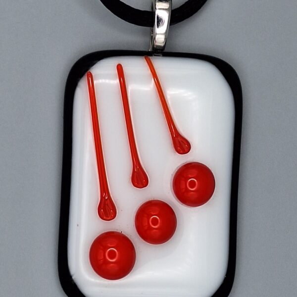 Glass pendant