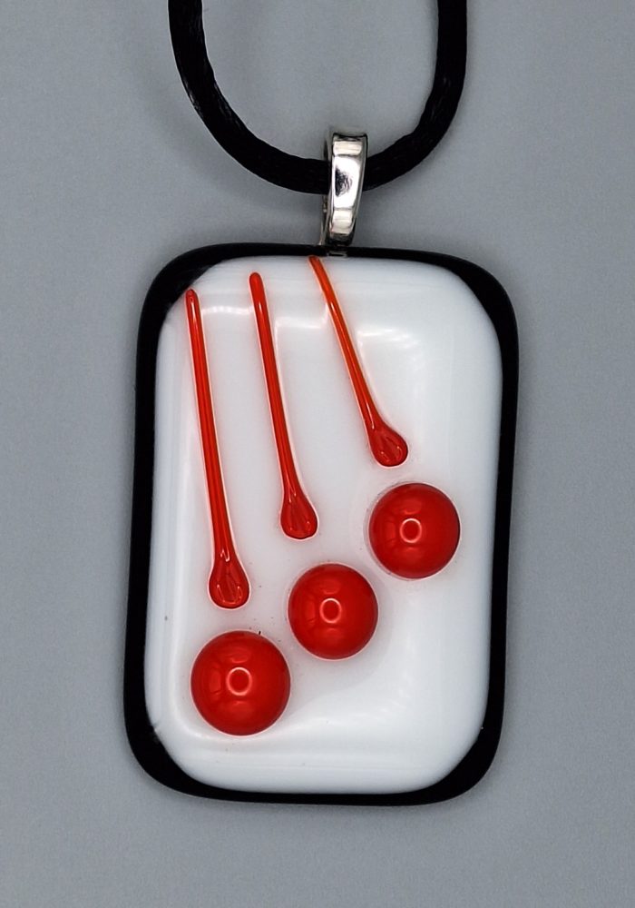 Glass pendant