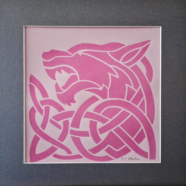 Celtic Lion Magenta